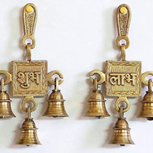 Brass Hanging Bells Religious